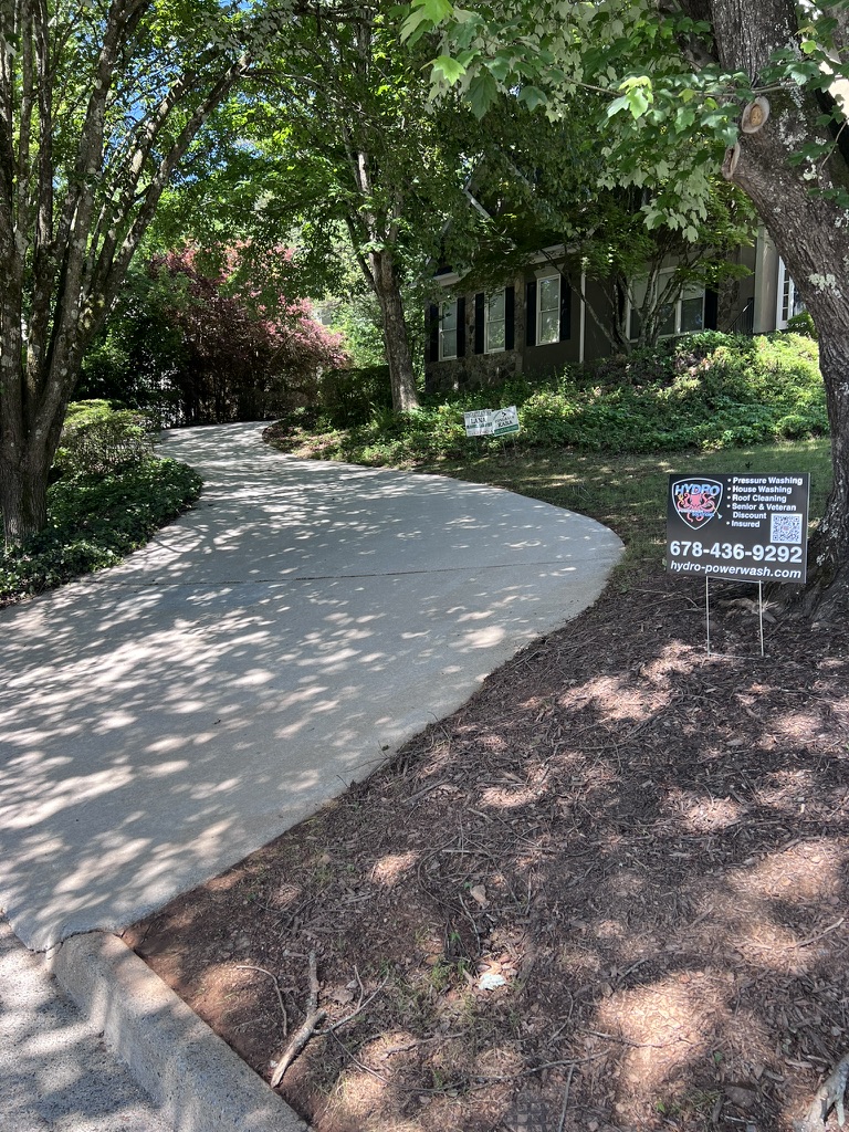 Top Quality project by Hydro PowerWash Solutions in Roswell Georgia